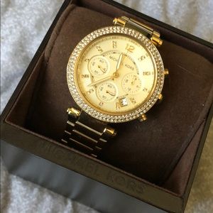 Michael Kors gold watch